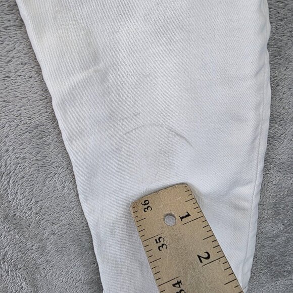True Religion Casey Jeans Womens 25 White Low Rise Super Skinny Stretch Denim - Picture 4 of 14